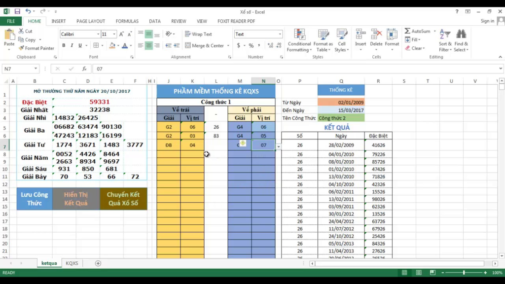 Excel là phần mềm dự đoán xổ số lô đề quen thuộc